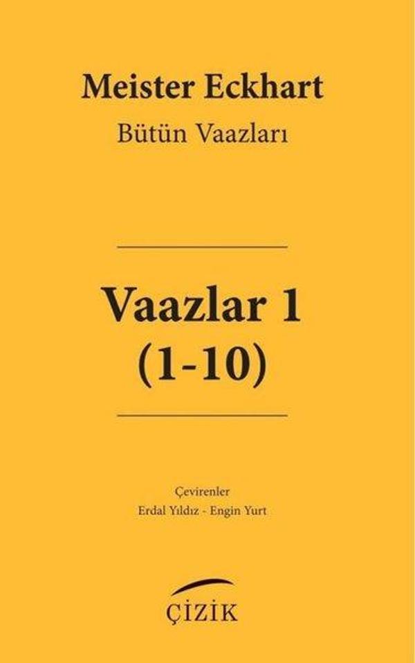 Vaazlar 1 (1 - 10) - Çizik Yayınları - Image 1