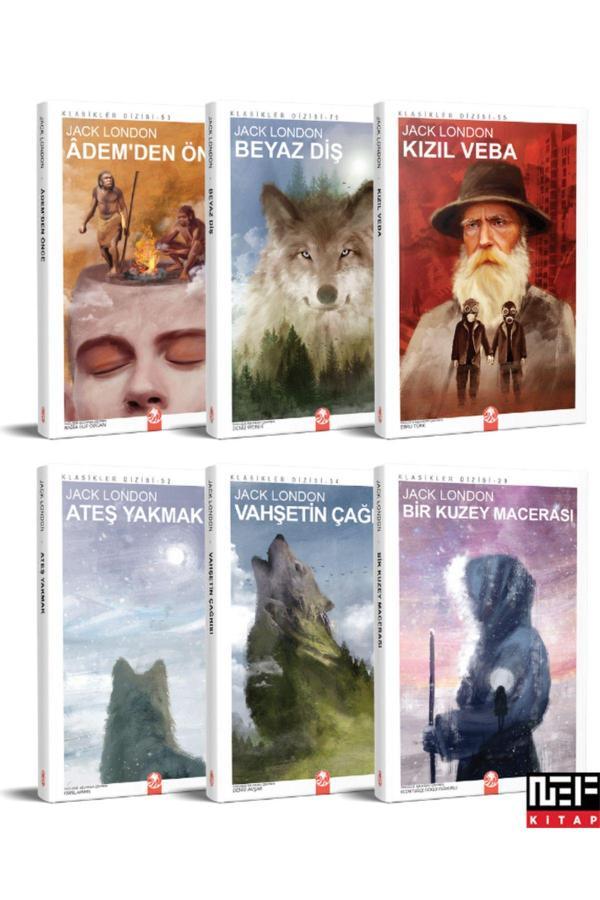 Nef Kitap Jack London Seti 6 Kitap - Nef Kitap - Image 1