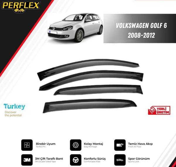CAM RÜZGARLIĞI V2 DÜZ VW GOLF 6 2008-2012 - Image 1