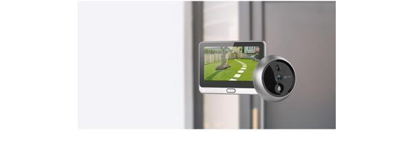 Ezviz CS-DP2 2K Kablosuz Monitörlü Kapı GÖRÜNTÜLEYİCİSİ - Image 1