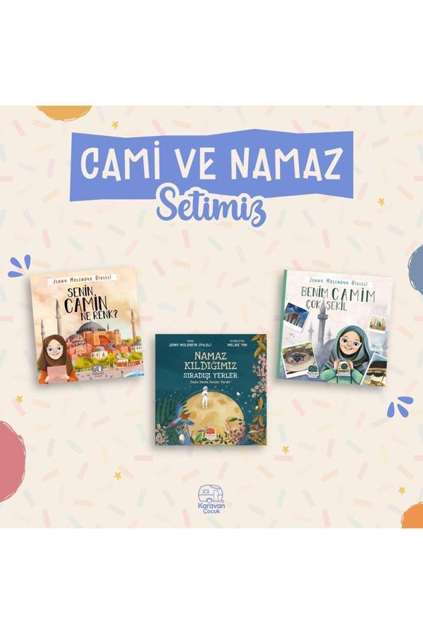 Karavan Çocuk Camiler Ve Namaz Seti (Üç Kitap) - Karavan Çocuk - Image 1