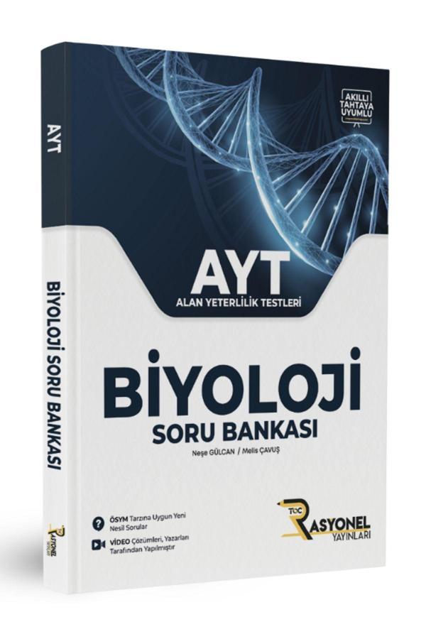 Rasyonel Yayınları Ayt Biyoloji Soru Bankası (Yazarlarından Video Çözümlü) - Rasyonel Yayınları - Image 1