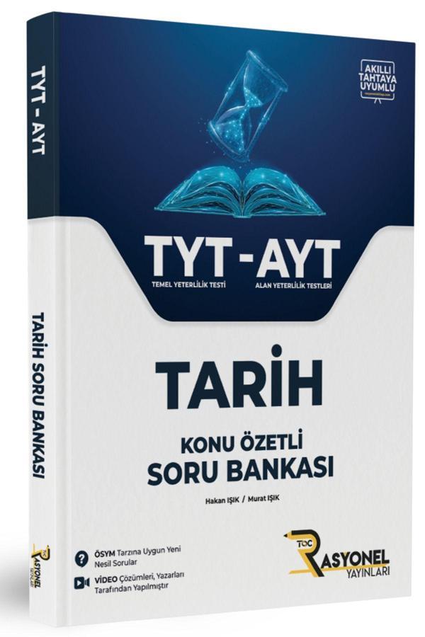 Rasyonel Yayınları Tyt - Ayt Tarih Soru Bankası (Konu Özetli) - Rasyonel Yayınları - Image 1