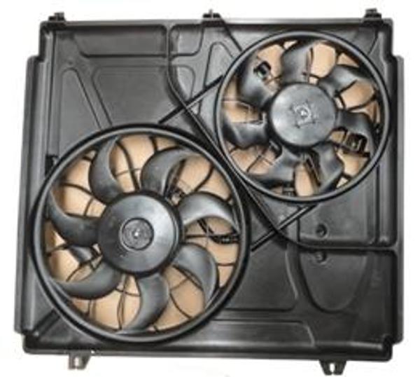 Kia Sorento 02/06 Radyatör Fan Davlumbazı Ve Kli̇ma Fan Davlumbazı (7+7 Kanat)  - Image 1