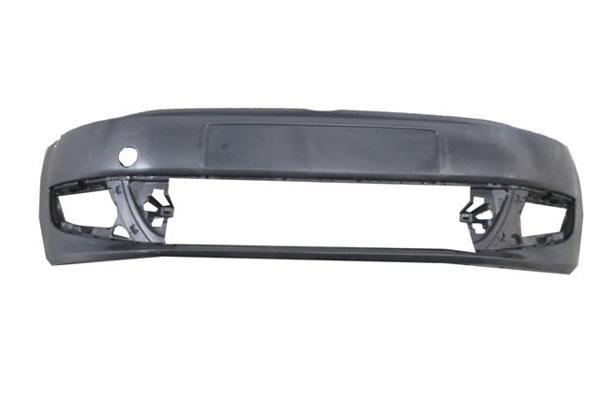 Volkswagen Polo 6 10/14 Ön Tampon Si̇yah (Si̇s/panjur Deli̇kli̇/far Yıkama Deli̇ksi̇z)  - Image 1