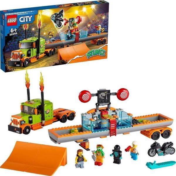 LEGO City Gösteri Kamyonu 60294 - Çocuklar için Heyecan Verici +6 Yaş (418 Parça) - Image 1