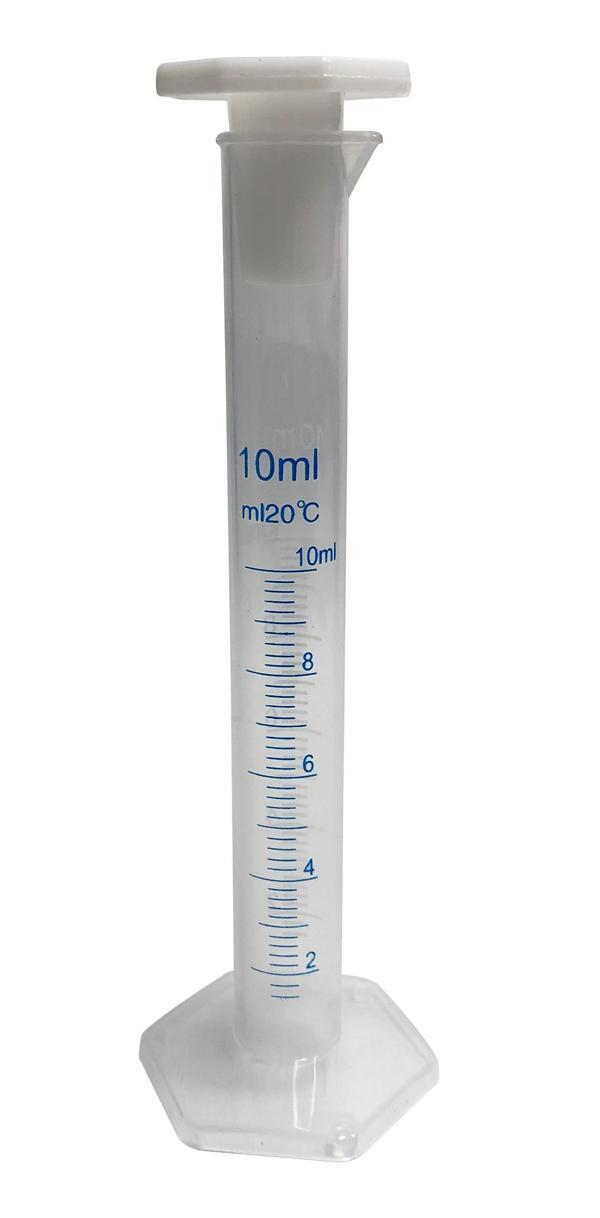 Dereceli Silindir 10ml. Plastik - Image 1