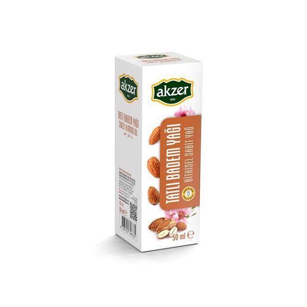 Akzer Tatlı Badem Yağı 50 Ml - Image 1