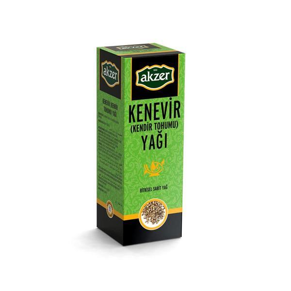 Akzer Kenevir(Kendir) Tohumu Yağı 50 Ml - Image 1