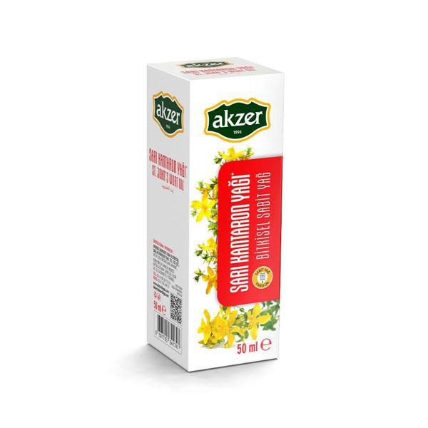 Akzer Sarı Kantoron Yağı 50 Ml - Image 1