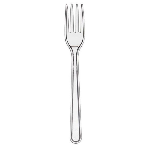 Omnisoft Plastik Çatal Lüks Büyük 100' lü - Image 1