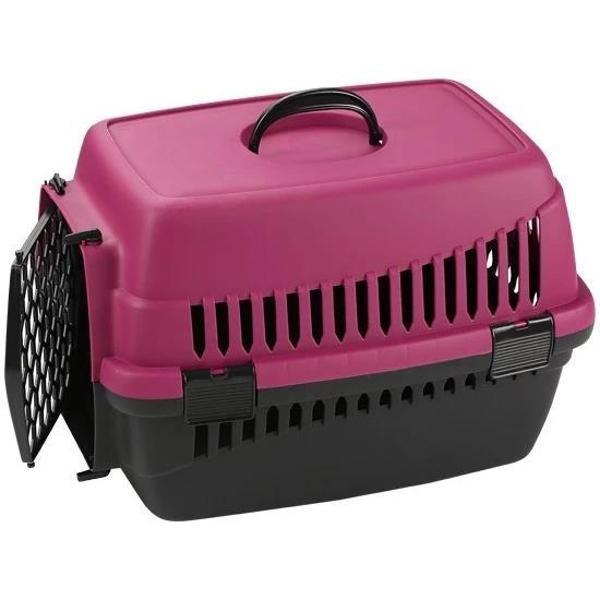 Omnipazar SY-5080 Evcil Hayvan Kedi Köpek Taşıma Sepeti Çantası Pembe - Image 1