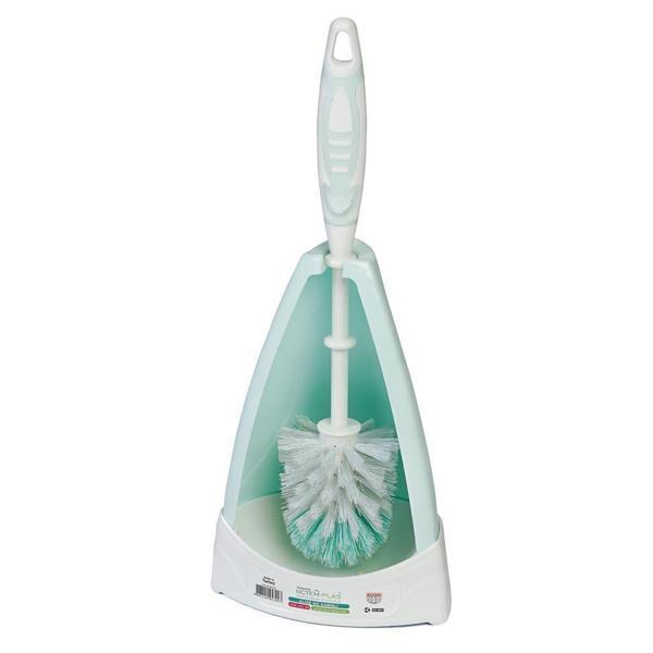 Omnisoft UCTM AWC399 Alize Plastik Kabinli Wc Klozet Fırçası Yeşil - Image 1