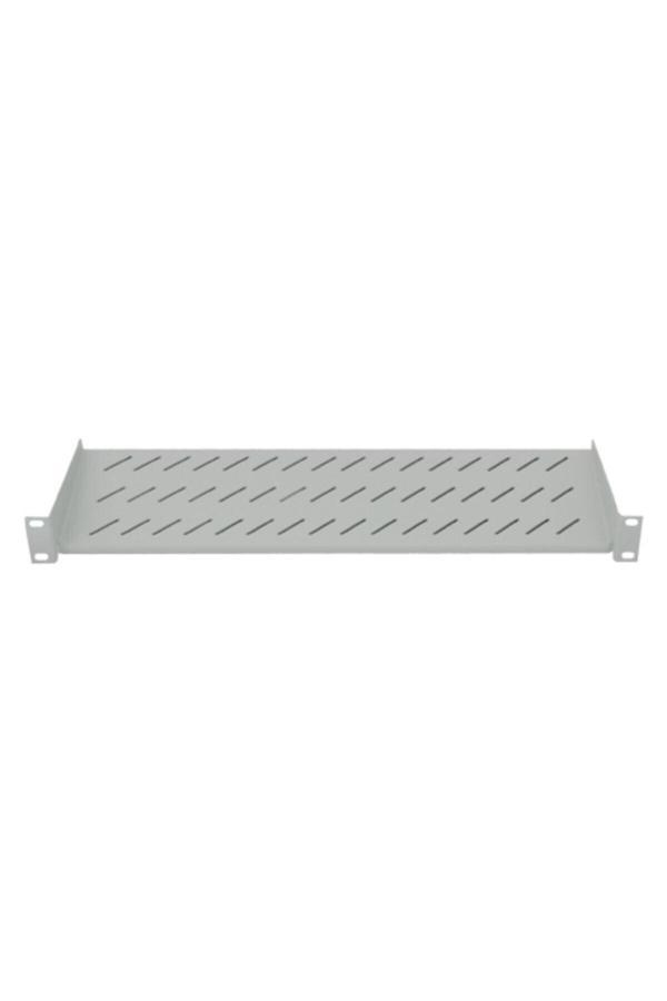 Canovate 19'' Kabinet Rafı Önden Bağlamalı 1u D=300mm Gri Ral7035 2 Yıl Garantili - Image 1