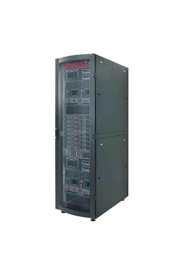 Canovate 42U 800*1200 FLATPACK 19'' Dikili Tip INORAX-AL SERVER KABİN Siyah 2 Yıl Üretici Garantili - Image 1