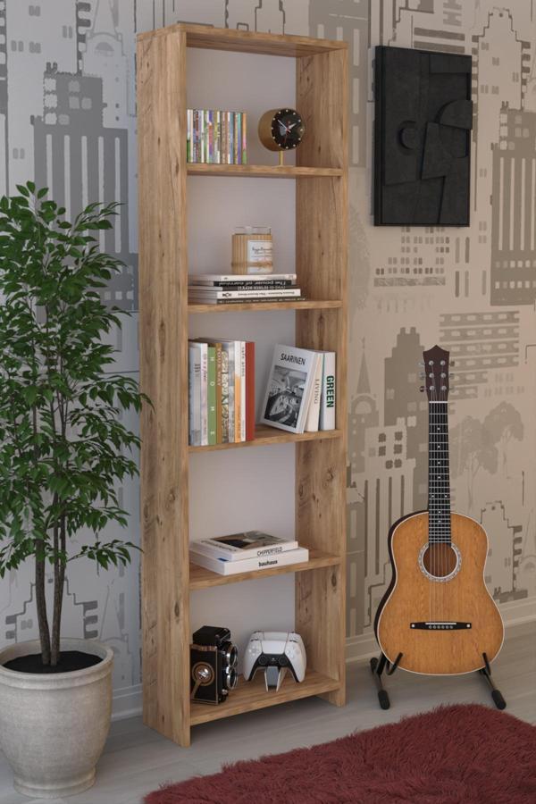 Gubimo Abete 5 raflı kitaplık (oyuncak dolabı), Atlantik Çam - Image 1