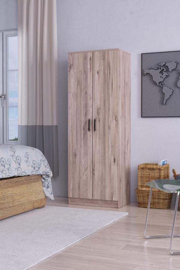 ABETE MOBİLYA-2 Kapılı Gardırop Atlantik Çam - Image 1