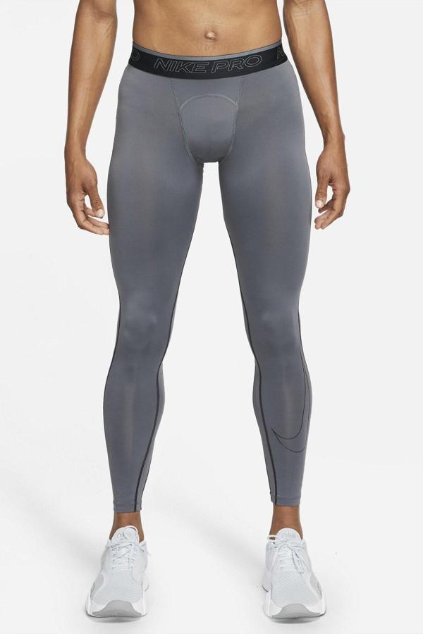 Nike Pro Men's Leggins Tights Dri-Fit Grey Gri Erkek Taytı - Image 1