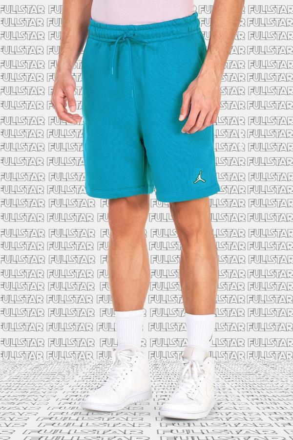 Nike Jordan Brooklyn Fleece Unisex Shorts Şardonlu Kalın Şort Turkuaz  - Image 1