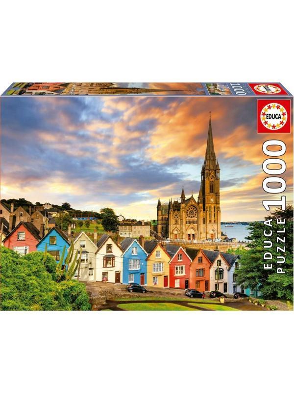 1000 Parça İrlanda Cobh Katedrali Puzzle - 19927 - Cobh Cathedral Ireland - Image 1