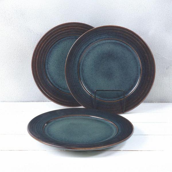 Güral Porselen Valeron 6 Adet 27 Cm Servis Tabağı Reaktif Oasis Vr 1131 - Image 1