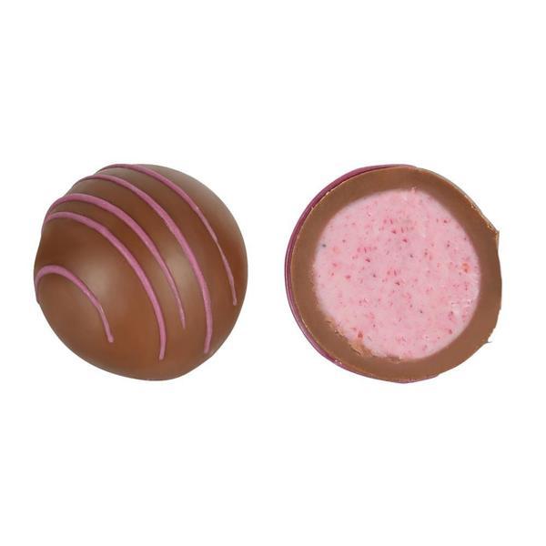 Frambuazlı Sütlü Bonbon Trüf Çikolata 500 Gr - Image 1