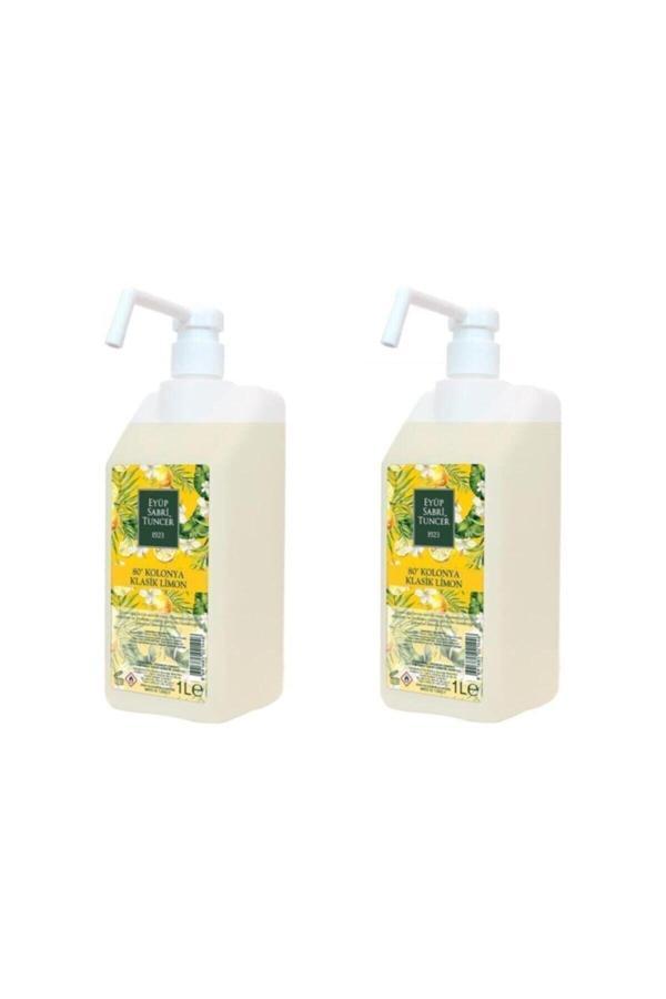 Limon Kolonyası 80° 1lt Sprey Başlıklı 2 Adet - Image 1
