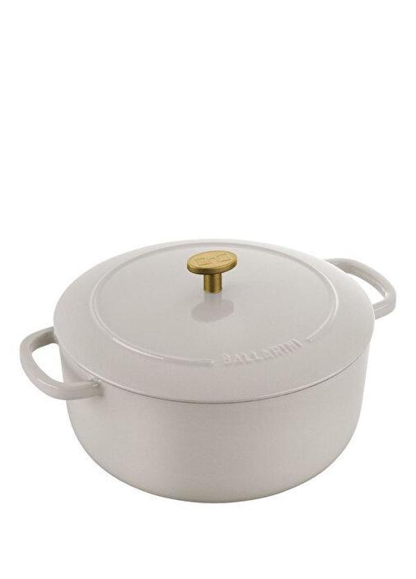 Ballarini Bellamonte Fildişi Döküm Tencere 24 cm - Image 1