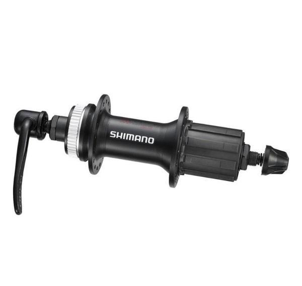 Shimano Altus FH-RM35 8/9/10/11 Kaset Centerlock Disk Arka Göbek 32h - Siyah - Image 1