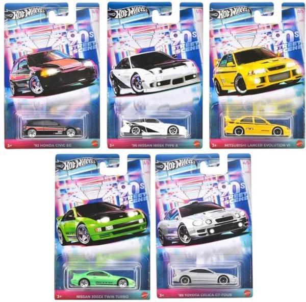 Hot Wheels 90's Street Scene 5'li Set JDY83 - Image 1