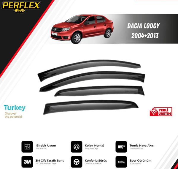 CAM RÜZGARLIĞI V2 DÜZ DACIA LOGAN 2004-2013 - Image 1
