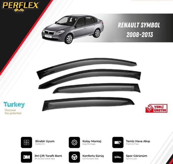 CAM RÜZGARLIĞI V2 DÜZ RENAULT SYMBOL 2008-2013 - Image 1