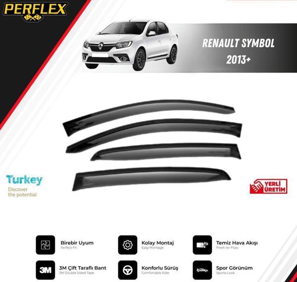 CAM RÜZGARLIĞI V2 DÜZ RENAULT SYMBOL 2013+ - Image 1
