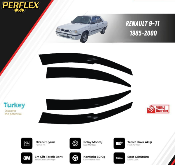 CAM RÜZGARLIĞI V2 MUGEN RENAULT 9-11 1985-2000 - Image 1