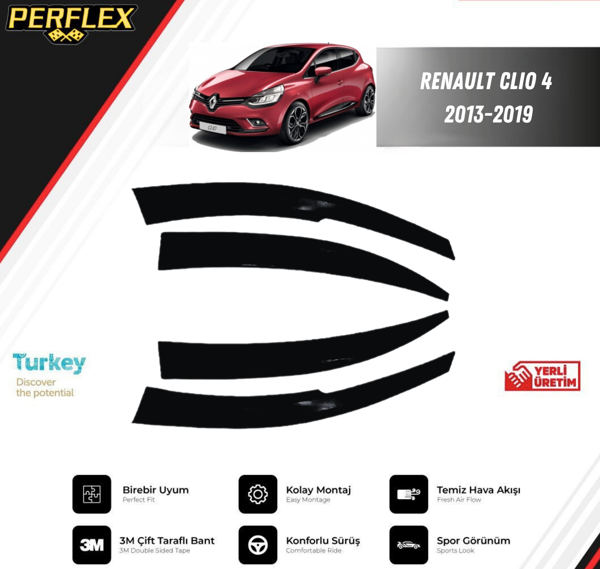 CAM RÜZGARLIĞI V2 MUGEN RENAULT CLIO 4 2013-2019 - Image 1