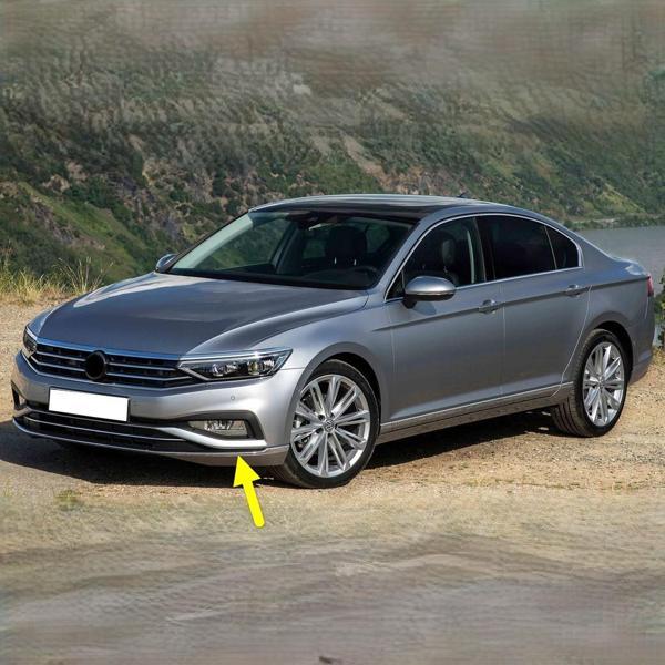 VW Passat B8.5 2020-2023 Ön Tampon Sol Alt Kromaj Çıtası 3G0853253D - Image 1