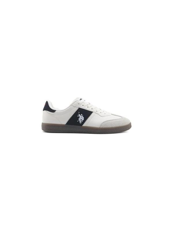 U.S.POLO ASSN.SANDRA 5FX BEYAZ SİYAH COMFORT CASUAL SPOR AYAKKABISI - Image 1