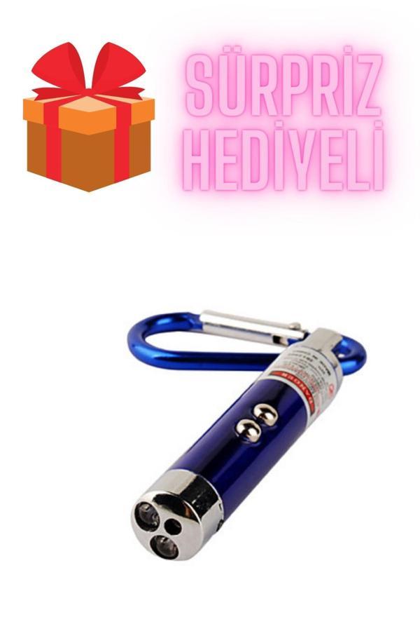 Sürpriz Hediyeli Kedi Oyuncağı Lazer Oyuncak Lazer Işığı - Image 1