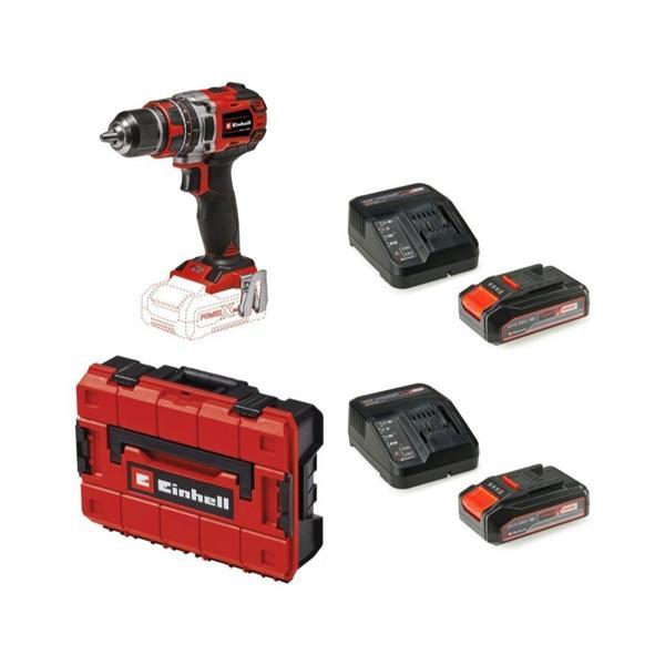 Einhell Tp-Cd 18/50 Li-I Bl Solo Akülü Vidalama + 2 x 2.5 Ah Starter Kit (Çanta Dahil) - Image 1