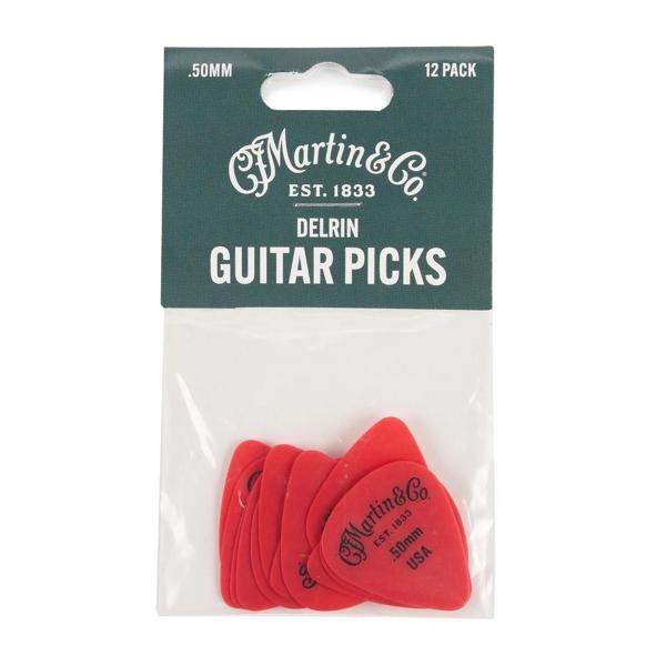 Martin 18A0152 Delrin Pena 0.50 mm Gitar Pena (12 Adet) - Image 1