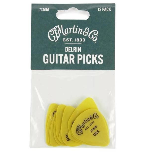 Martin 18A0154 Delrin Pena 0.73 mm Gitar Pena (12 Adet) - Image 1