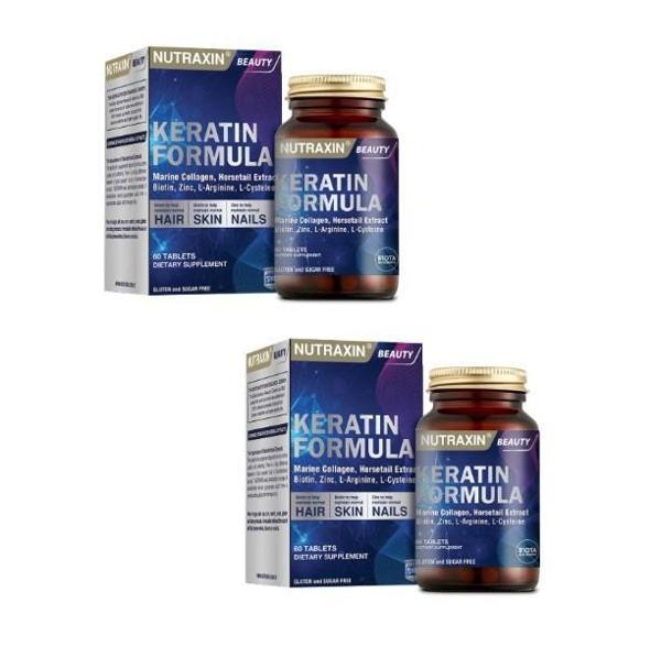 Nutraxin Keratin Formula 60 Tablet 2 Adet - Image 1