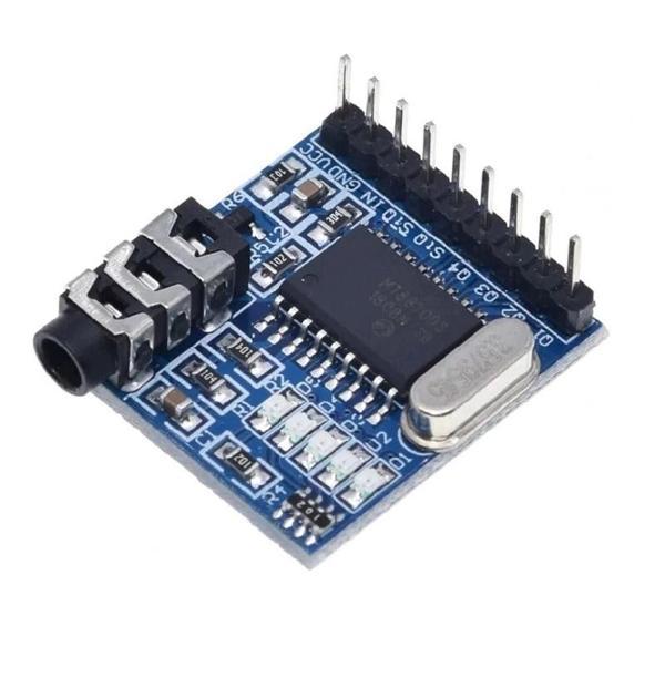 MT8870 DTMF Telefon Tuş Ses Çözme Algılama Modülü 3.5mm Ses Soket - Image 1