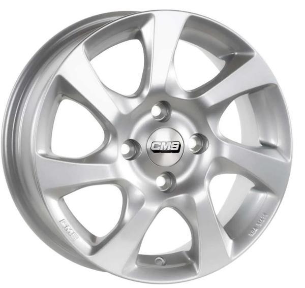 CMS-1060-16 6.5x16" -5x114.3 ET45 65.1 Silver Jant (4 Adet) - Image 1