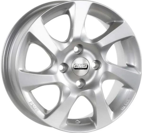 CMS-1186-09 6.5x16" -5x100 ET40 57.1 Racing Silver Jant (4 Adet) - Image 1