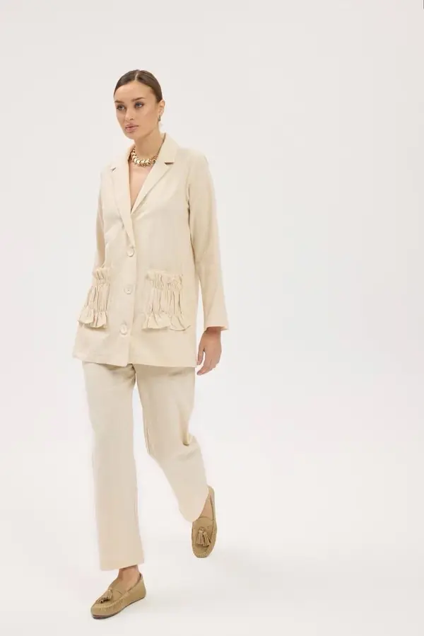 Zamansız şıklık, maksimum konfor: İkili keten takım ile stilinizi baştan yaratın! - Image 1