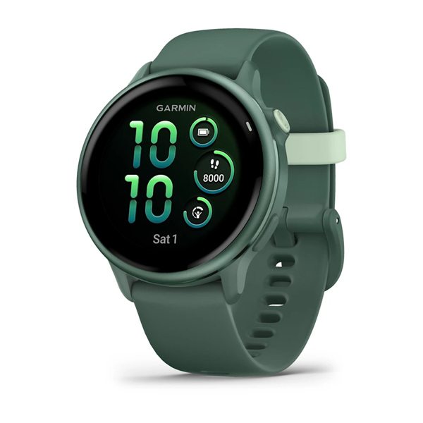 Garmin Vivoactive 6 Metalik Jasper Yeşili - Image 1