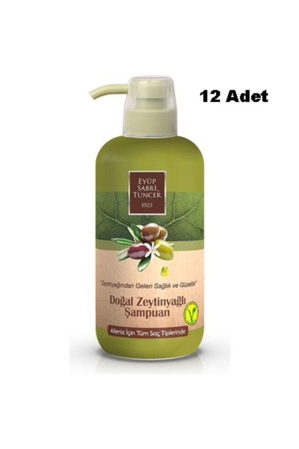 Doğal Zeytinyağlı Şampuan 600 ml X 12 Adet - Image 1