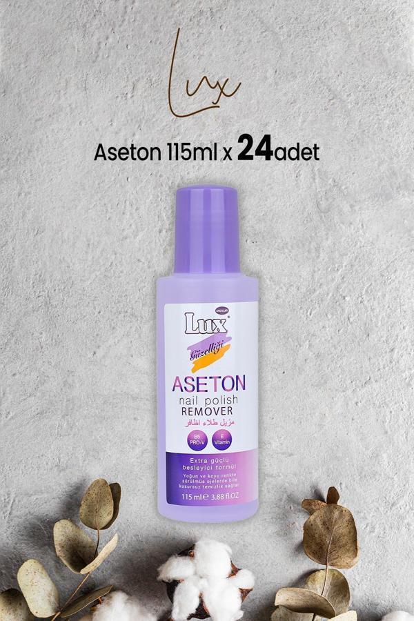 Lux Aseton 115 ml x 24 Adet - Image 1