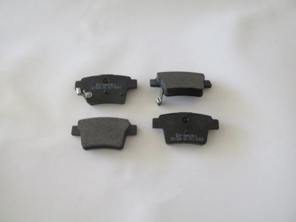 Ford Mondeo 01/04 Arka Fren Balatası 1,8/2,0/2,2/2,5 (Di̇sk) (102x50,9x16,2) (Bramax)  - Image 1